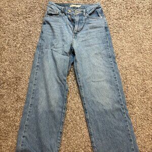 Levi's Light Wash Straight Leg Jeans